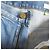 Autre Marque YOUNG & OLSEN Bestickte Denimhose Blau - Ansicht 6