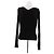 Top negro Jacquemus de viscosa - vista 2