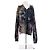 Autre Marque Tie-Dye-Kaschmir-Cardigan Mehrfarben