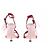 Sandali Jimmy Choo Lula 100 Rossi in Tessuto Taglia 37 Rosso - vista 7