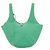 Ralph Lauren Borsa Tote Polo Play in pelle Verde - vista 2