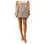 Thomas Burberry Gonna a righe bianca e blu - size UK 8 Bianco