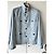 Giacca utility in cotone azzurro Bottega Veneta Blu chiaro - vista 2