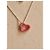 Collana Tiffany & Co. Elsa Peretti Open Heart in argento e rhodolite Rosa - vista 2