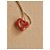 Collana Tiffany & Co. Elsa Peretti Open Heart in argento e rhodolite Rosa - vista 3