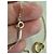 Collana Tiffany & Co. Elsa Peretti Open Heart in argento e oro giallo D'oro - vista 5
