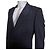 Blazer a righe da uomo Just Cavalli con fodera stampa serpente Nero - vista 3