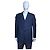 Autre Marque Blazer gessato Pal Zileri Bianco Blu scuro