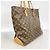 Borsa Cabas Mezzo Monogram Louis Vuitton Marrone - vista 2