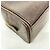 Pouch Chanel in vitello granulato marrone scuro - vista 6
