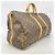 Louis Vuitton Boston Monogram Keepall Bandoulière 55 Marrone - vista 2