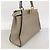 Borsa a mano in pelle Fendi Peekaboo Grigio - vista 2
