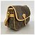 Borsa a tracolla Louis Vuitton Monogram Sologne Marrone - vista 2