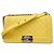 Borsa a tracolla Chanel Boy Chain Giallo
