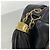 Borsa a tracolla Chanel in pelle d'agnello nera Nero - vista 9