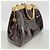 Borsa Louis Vuitton Vernis MM in Amarante Bordò - vista 2