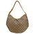 Sac à épaule Louis Vuitton Monogram Croissant GM Marron