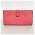 Hermès Portafoglio lungo Hermes Bearn Soufflé Rosa - vista 9