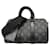 Louis Vuitton Monogram Eclipse Reverse Keepall Bandoulière 25 Marrone Nero