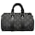 Louis Vuitton Monogram Eclipse Reverse Keepall Bandoulière 25 Marrone Nero - vista 10