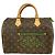 Borsa Louis Vuitton Monogram Perfo Speedy 30 Marrone Verde