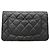 Portafoglio a spalla con catena Chanel Matelassé Nero - vista 10