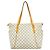 Borsa Tote Louis Vuitton Damier Azur Totally MM Bianco