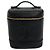 Borsa Vanity Chanel in pelle di vitello martellata nera Nero