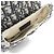 Borsa a mano Saddle Christian Dior DIOR OBLIQUE Blu - vista 7