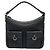 Borsa a tracolla Gucci in denim Nero