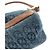 Borsa a tracolla Gucci 130939 in denim Marrone Blu - vista 3