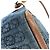 Borsa a tracolla Gucci 130939 in denim Marrone Blu - vista 4