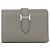 Hermès Cartera Hermes Bearn Combination Verso Gris Gris pardo