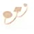 Hermès Hermes Ring aus 18K Roségold mit Diamant Golden