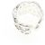 Hermès Chaine d'Ancre Enchainée Silver Band Ring Silber - Ansicht 3