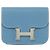 Hermès Cartera Hermes Constance Slim 082214CK Azul