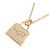 Hermès Collana Hermes Kelly 0.21CT D'oro - vista 3