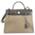 Hermès Borsa Hermes Herbag Zip PM Taupe Damier ebene