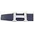 Hermès Hermes H Guilloché 32mm Wendelgürtel Schwarz Marineblau - Ansicht 2