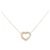 Colar Cartier Trinity Heart