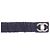 Cintura Chanel Turnlock nera Nero - vista 2