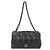 Borsa a tracolla in pelle Chanel 90615 Nero