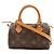 Borsa a mano Louis Vuitton Monogram Mini Speedy Marrone Monogramma