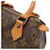 Borsa a mano Louis Vuitton Monogram Mini Speedy Marrone - vista 8