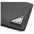 Cartera bi-fold Prada Triangle con clip para billetes Negro - vista 5