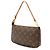 Louis Vuitton Monogram Pochette Accessoires Handbag Pouch Marrone - vista 3