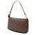 Louis Vuitton Monogram Pochette Accessoires Handbag Pouch Marrone - vista 3