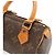 Borsa a mano Louis Vuitton Monogram Mini Speedy Marrone - vista 8