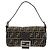 Borsa a spalla Fendi Baguette 26424 Marrone