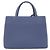 Borsa Fendi Petite 2Jours Blu - vista 2